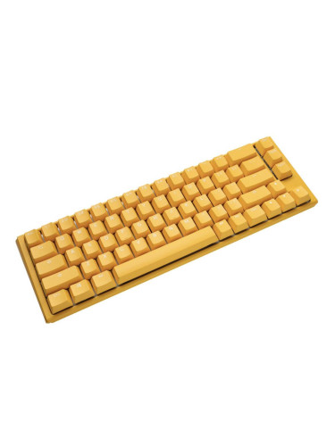 Геймърскa механична клавиатура Ducky One 3 Yellow SF 65, Cherry MX Bla