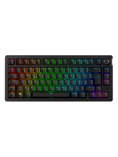 Безжична геймърска механична клавиатура с HyperX Alloy Rise 75