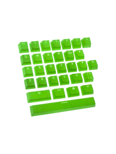 Капачки за механична клавиатура Ducky Green 31-Keycap Set Rubber Backl