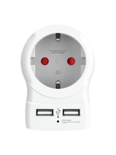 Skross контакт с 2 x USB порта