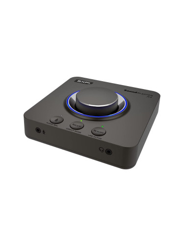 Външна звукова карта Creative Sound Blaster X4, USB-C, DAC, Super X-FI
