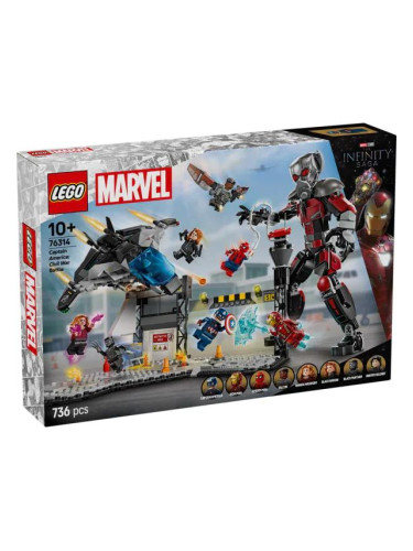 LEGO Super Heroes Marvel Captain America: Civil War action duel- 76314