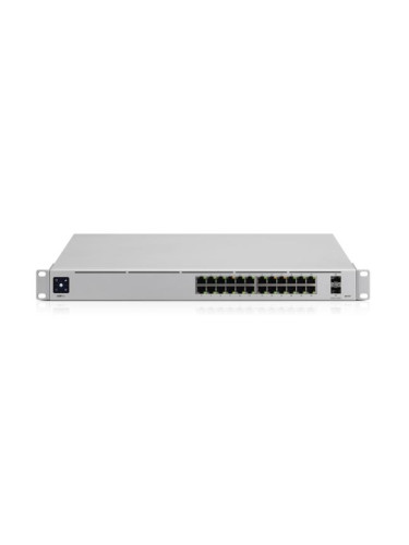 Суич Ubiquiti Networks UniFi USW-PRO-24, 24-портов Gigabit, Mонтаж в ш