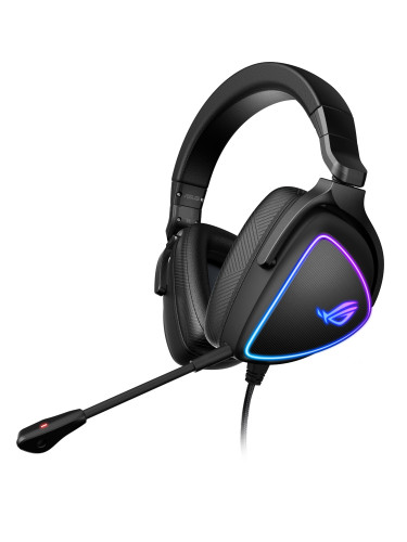 Геймърски слушалки ASUS ROG Delta S, USB-C, Aura Sync RGB
