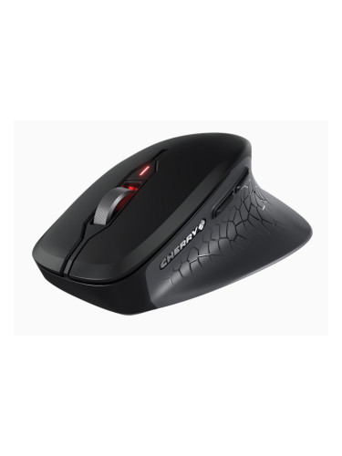 CHERRY Stream ергономична безшумна мишка Comfort, 6 бут, 4000dpi, черн