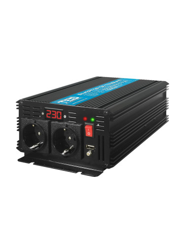 Инвертор 12/220 V DC/AC 1000/2000W Pure Sine Wave /чиста сиунусоида/ 