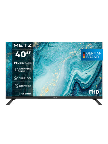 METZ Телевизор 40MTE2000Z 40" LED TV, HD, черен