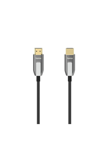 Kабел HAMA Ultra High Speed HDMI - HDMI, 8K, 10.0 м,48Gbit/s, сертифиц