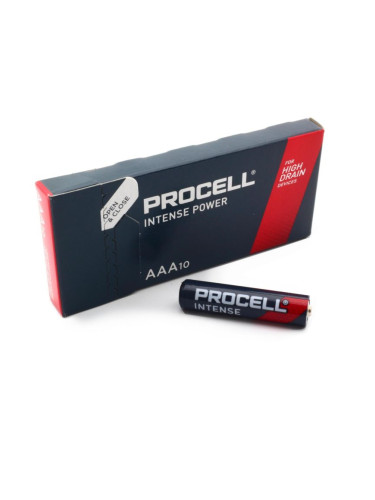 Алкална батерия LR03 1,5V AAA 10pk опаковка INTENSE MX2400 PROCELL