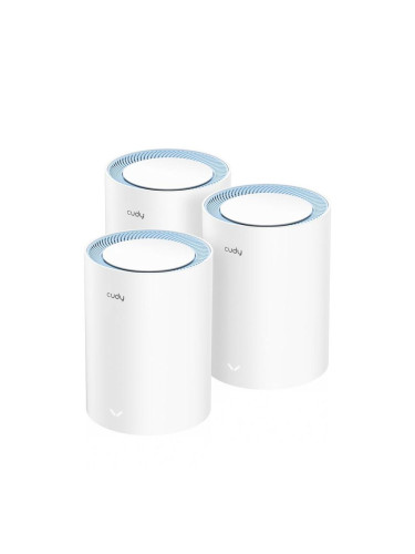 Безжична MESH система Cudy M1200 3, AC1200 Dual Band, 2.4/5 GHz, 300 -