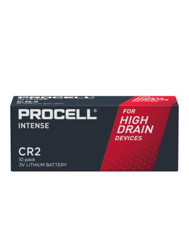 Батерия литиева индустриална CR2 3V 10 бр. в опаковка PROCELL INTENSE