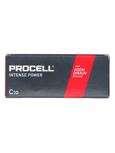 Батерия алкална индустриална LR14 C 1,5V 10pk опаковка INTENSE PROCE
