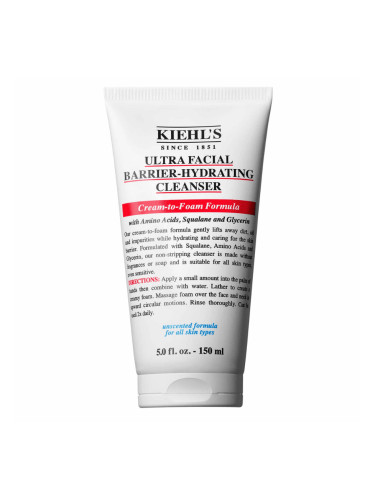 KIEHL'S Ultra Facial Barrier-Hydrating Cleanser Почистващ гел унисекс 150ml