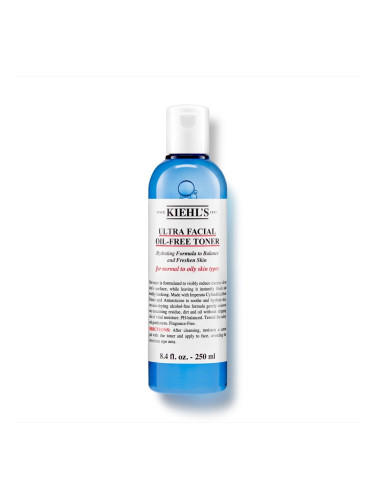 KIEHL'S Ultra Facial Oil Free Toner Почистващ тоник унисекс 250ml