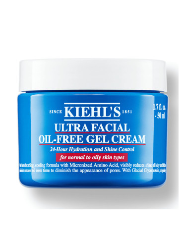 KIEHL'S Ultra Facial Oil Free Gel Cream 24 - часов крем унисекс 50ml
