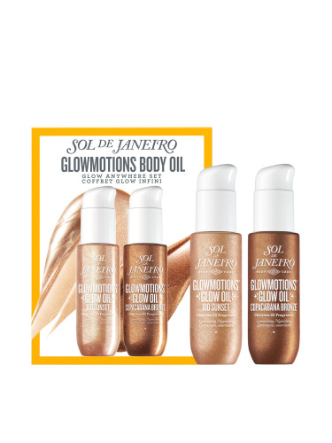 КОМПЛЕКТ SOL DE JANEIRO Glow Motion Set Масло за тяло дамски 60ml