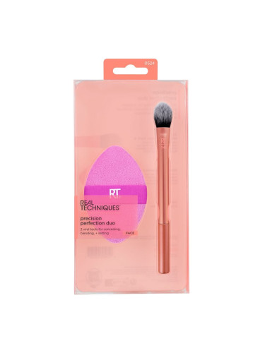 КОМПЛЕКТ REAL TECHNIQUES Precision Perfection Duo Четки за грим дамски  