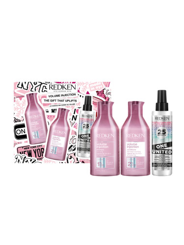 КОМПЛЕКТ REDKEN Volume Injection Holiday Set Комплект дамски  