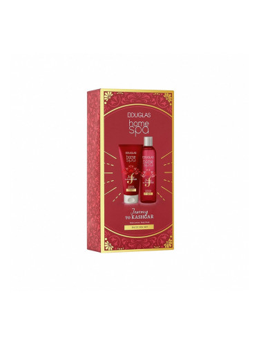 КОМПЛЕКТ DOUGLAS Home Spa Set S Journey To Kashgar Душ гел дамски  