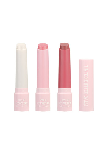 КОМПЛЕКТ KYLIE COSMETICS Tinted Butter Balm Trio Gift Set Комплект дамски  