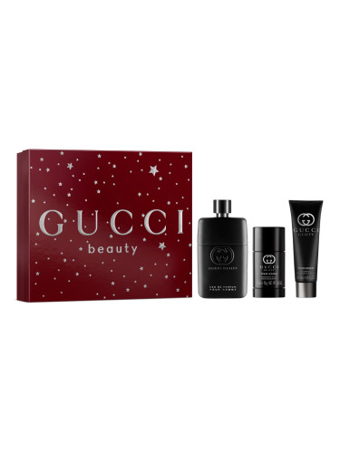 КОМПЛЕКТ Gucci Guilty Pour Homme Eau de Parfum Тоалетна вода (EDT) мъжки 90ml