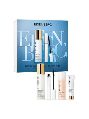 КОМПЛЕКТ EISENBERG Hydr_Moisturising Fluid Cream + The Graphic Maskara 24 - часов крем дамски 50ml