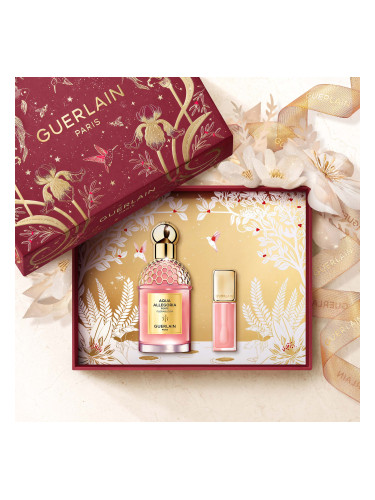 КОМПЛЕКТ GUERLAIN Aqua Allegoria Forte Florabloom - Eau De Parfum Gift Set & Kisskiss Eau de Parfum дамски 75ml