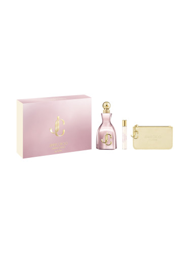 КОМПЛЕКТ JIMMY CHOO I Want Choo With Love 100Ml Eau de Parfum дамски 100ml