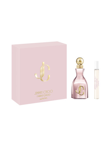 КОМПЛЕКТ JIMMY CHOO I Want Choo With Love 60Ml Eau de Parfum дамски 60ml