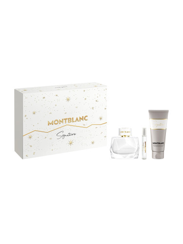 КОМПЛЕКТ MONTBLANC Signature Eau De Parfum + Travel Spray + Body Lotion Eau de Parfum дамски 90ml