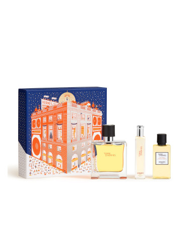 КОМПЛЕКТ HERMÈS Terre D'Hermes Parfum 75Ml Eau de Parfum мъжки 75ml