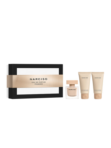 КОМПЛЕКТ NARCISO RODRIGUEZ Narciso Eau de Parfum Poudrée Eau de Parfum дамски 50ml