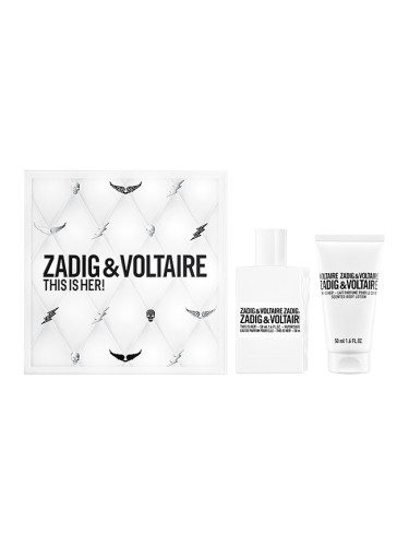 КОМПЛЕКТ ZADIG&VOLTAIRE This is Her! Eau de Parfum дамски 50ml