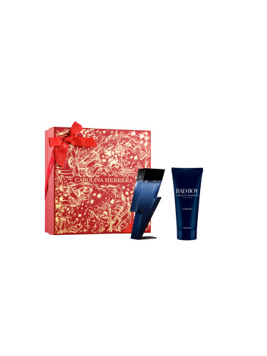 КОМПЛЕКТ CAROLINA HERRERA Bad Boy Cobalt Edp + Shower Gel  Eau de Parfum мъжки 100ml