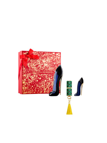 КОМПЛЕКТ CAROLINA HERRERA Good Girl Edp + Miniature + Lipstick Eau de Parfum дамски 80 ml