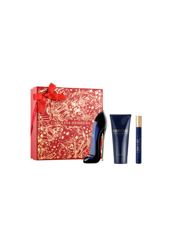 КОМПЛЕКТ CAROLINA HERRERA Good Girl Edp + Body Lotion + Spray Eau de Parfum дамски 80 ml
