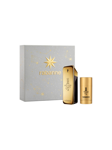 КОМПЛЕКТ RABANNE 1 Million Edt + Deo Stick Тоалетна вода (EDT) мъжки 100ml