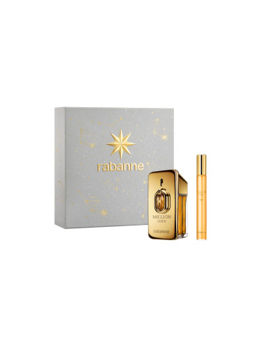 КОМПЛЕКТ RABANNE Million Gold Elixir For Him + Spray  Eau de Parfum мъжки 50ml