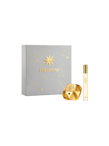 КОМПЛЕКТ RABANNE Lady Million Edp + Spray  Eau de Parfum дамски 50ml