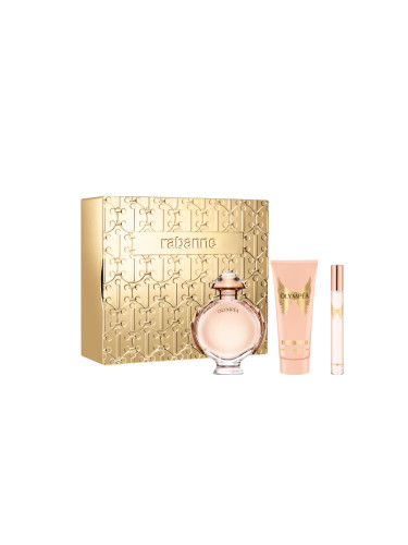 КОМПЛЕКТ RABANNE Olympea Edp + Body Lotion + Spray  Eau de Parfum дамски 80ml
