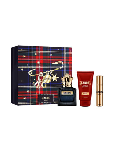 КОМПЛЕКТ JEAN PAUL GAULTIER Intense For Him + Shower Gel + Spray  Eau de Parfum мъжки 100ml