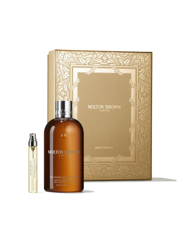 КОМПЛЕКТ MOLTON BROWN Re-Charge Black Pepper Collection Душ гел унисекс  