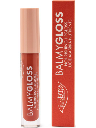 Подхранващ гланц-балсам за устни Balmy Gloss - PuroBio