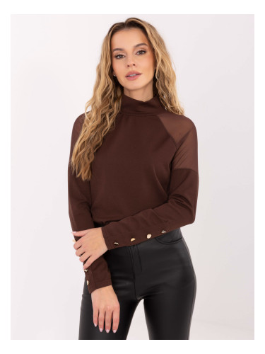 Blouse-MI-BZ-M776.13-brown