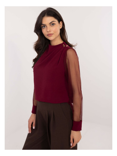 Blouse-MI-BZ-278519.03X-burgundy
