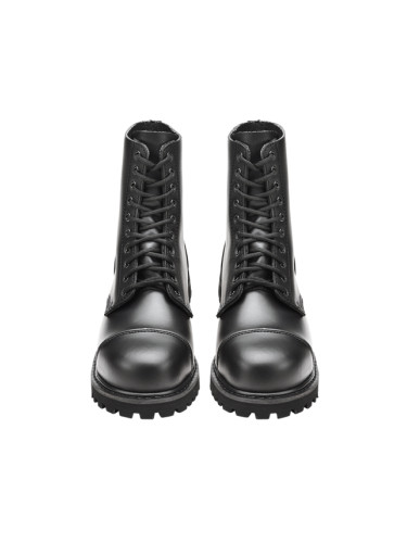 Черни кубинки естествена кожа Brandit Phantom 10 Eyelet