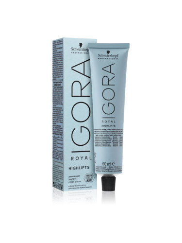 Schwarzkopf Professional IGORA Royal Highlifts перманентната боя за коса цвят 10-49 Ultra Blonde Beige Violet 60 мл.
