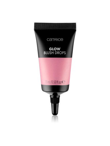Catrice Glow Blush Drops течен руж цвят 020 Barely Rose 15 мл.