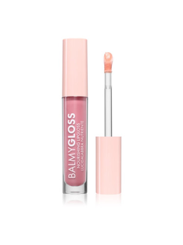 puroBIO Cosmetics BalmyGloss подхранващ блясък за устни цвят 04 Baby Pink 4.2 гр.