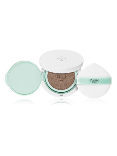 Purito Wonder Releaf Centella BB Cushion компактен ВВ крем SPF 30 цвят 21 Light Beige 15 гр.